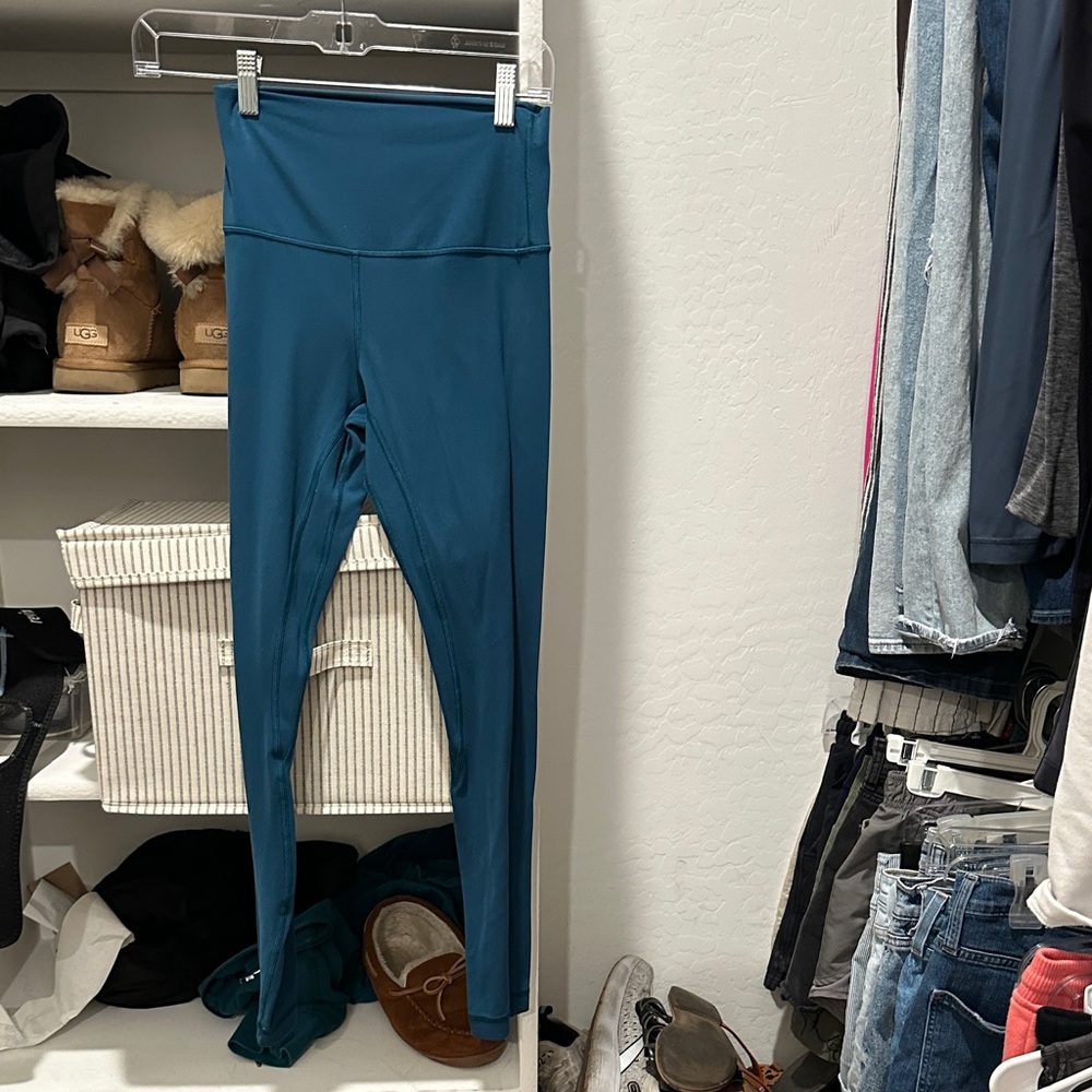 lululemon athletica Teal Leggings